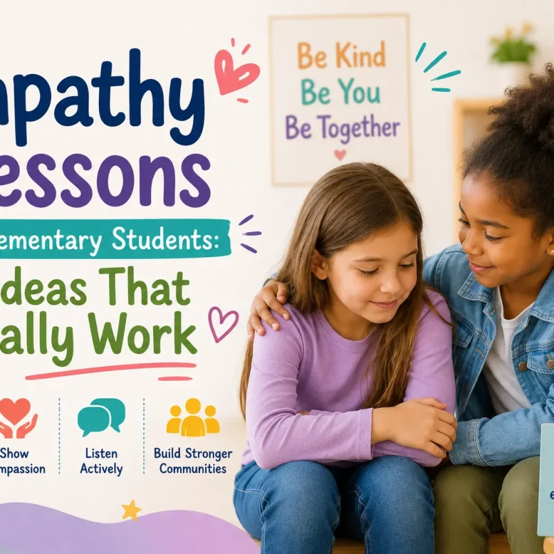 Empathy lessons for elementary students